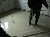 zhotovení lité podlahy